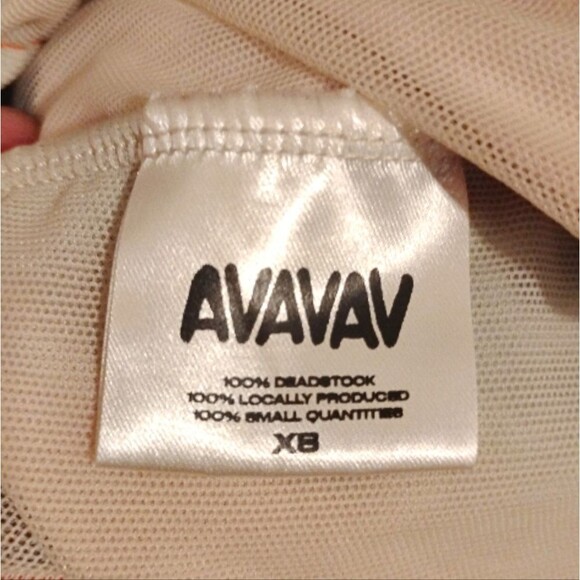 AVAVAV | Psychedelic Neon Print Mini Dress in Size XS - Picture 5 of 6